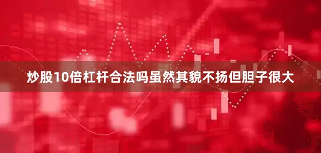 炒股10倍杠杆合法吗虽然其貌不扬但胆子很大